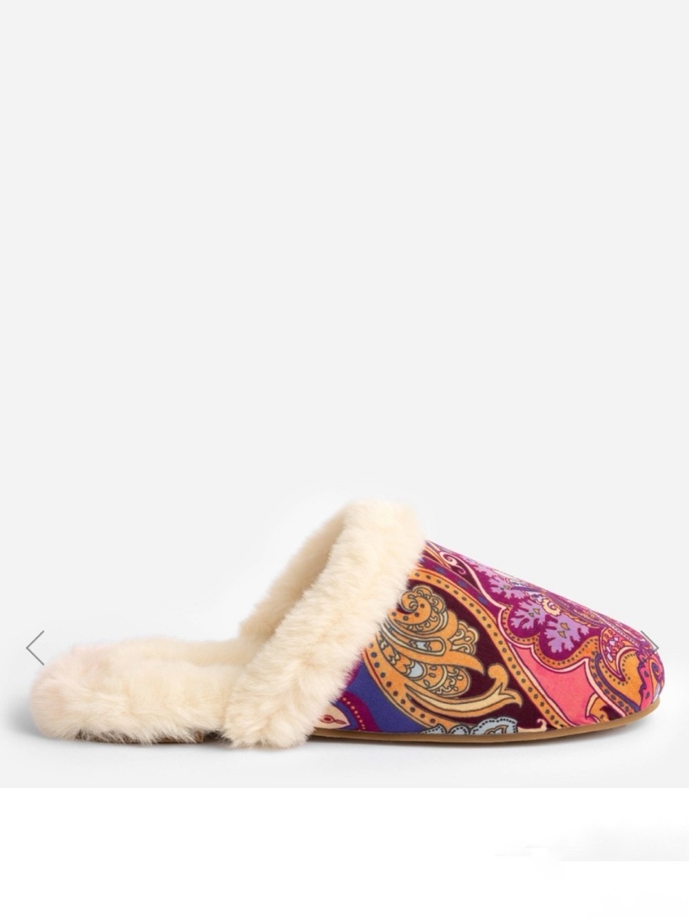 Johnny Was Sandalwood Pink Plush Mule
Slippers